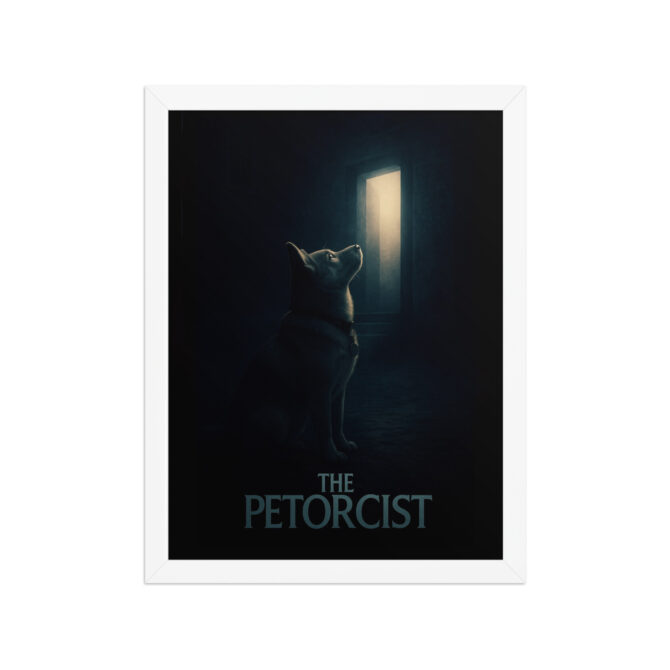 The Petorcist – Custom Pet Movie Poster (Framed Artwork) - Image 7