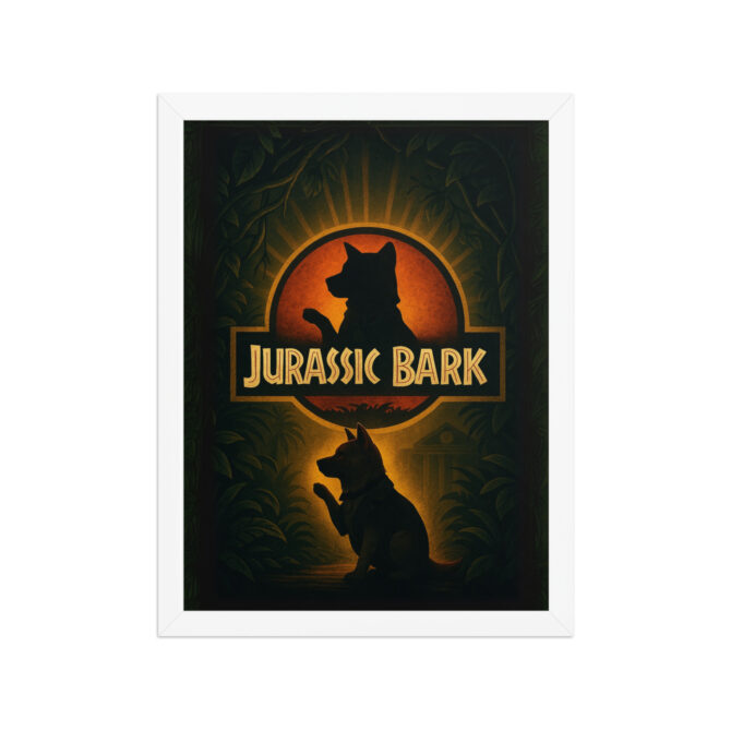 Jurassic Bark – Custom Pet Portrait Poster in Classic Movie Style - Image 7