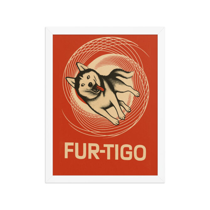 Fur-tigo – Custom Pet Portrait in Classic Vertigo Movie Poster Style - Image 7