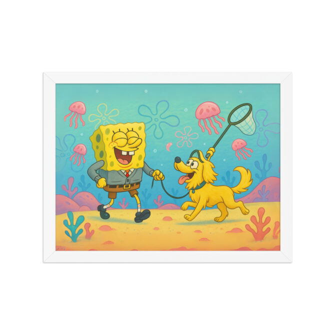 SpongeBob SquarePants Jellyfish Field Custom Pet Poster - Image 7