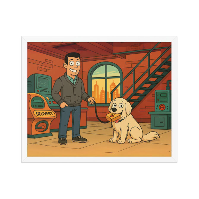 FUTURAMA Pet & Owner Poster – Planet Express Office - Image 8