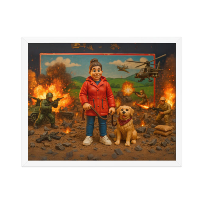 ROBOT CHICKEN Toy Battlefield Custom Pet & Owner Poster - Image 8