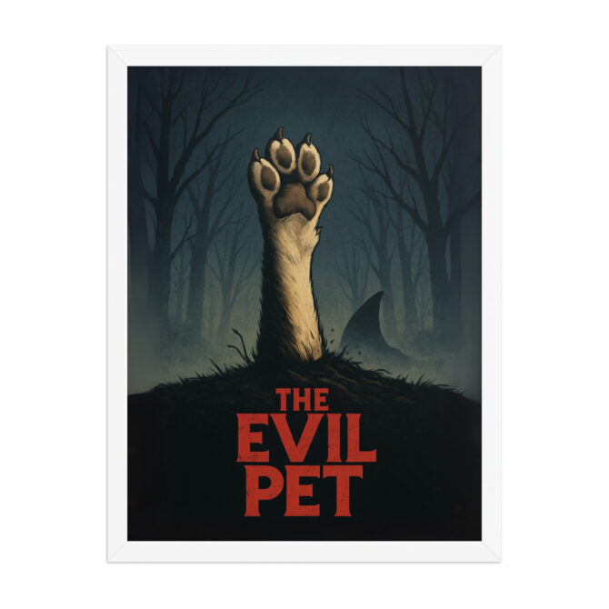 The Evil Pet – Custom Pet Poster in “The Evil Dead” Movie Style - Image 8