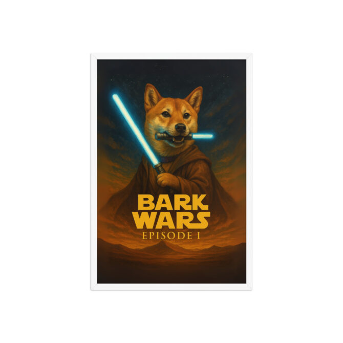Custom Pet Star Wars Poster – Bark Wars: Episode I Print - Image 9