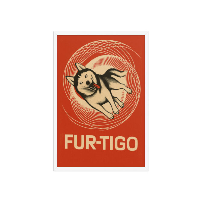 Fur-tigo – Custom Pet Portrait in Classic Vertigo Movie Poster Style - Image 9