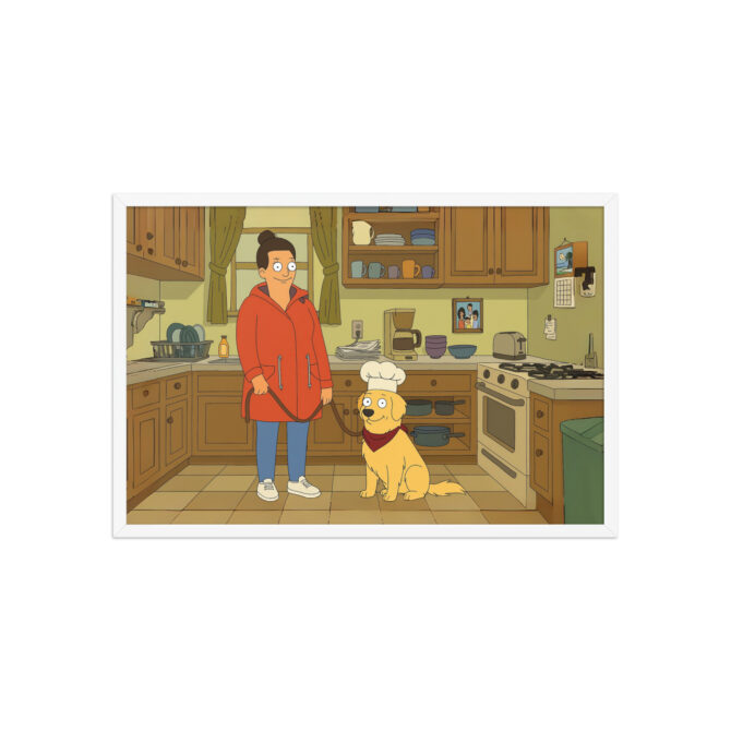 BOB'S BURGERS – Apartment Kitchen Custom Pet Poster - Image 9