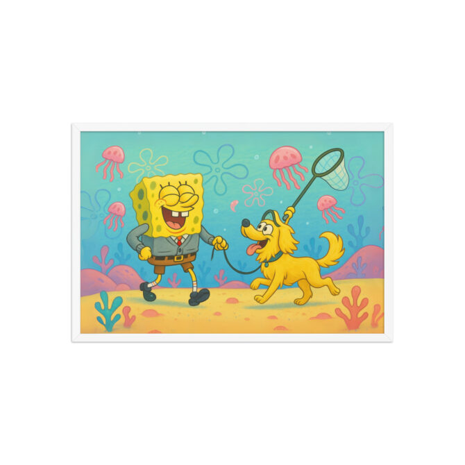 SpongeBob SquarePants Jellyfish Field Custom Pet Poster - Image 9