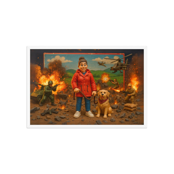 ROBOT CHICKEN Toy Battlefield Custom Pet & Owner Poster - Image 9