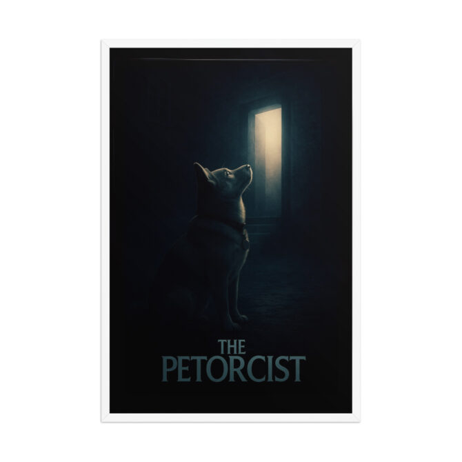 The Petorcist – Custom Pet Movie Poster (Framed Artwork) - Image 10