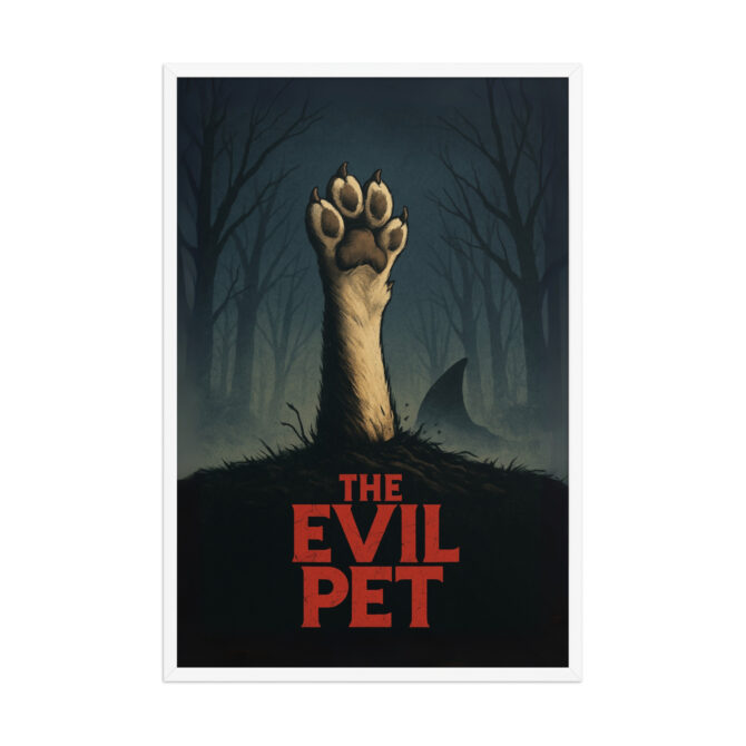 The Evil Pet – Custom Pet Poster in “The Evil Dead” Movie Style - Image 10