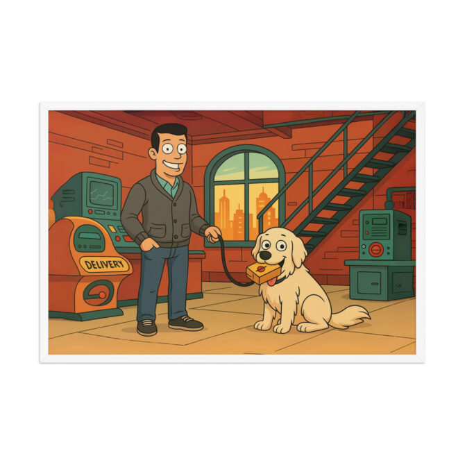 FUTURAMA Pet & Owner Poster – Planet Express Office - Image 10