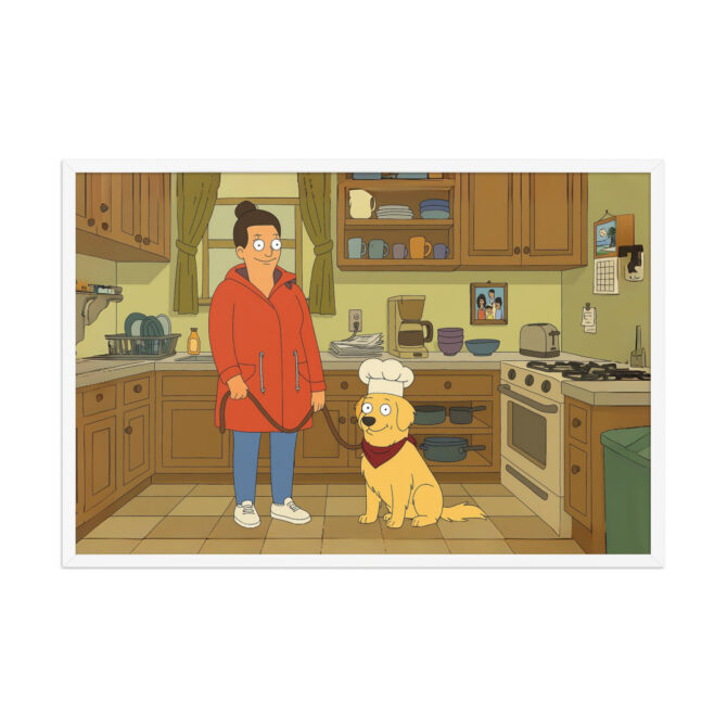 BOB'S BURGERS – Apartment Kitchen Custom Pet Poster - Image 10
