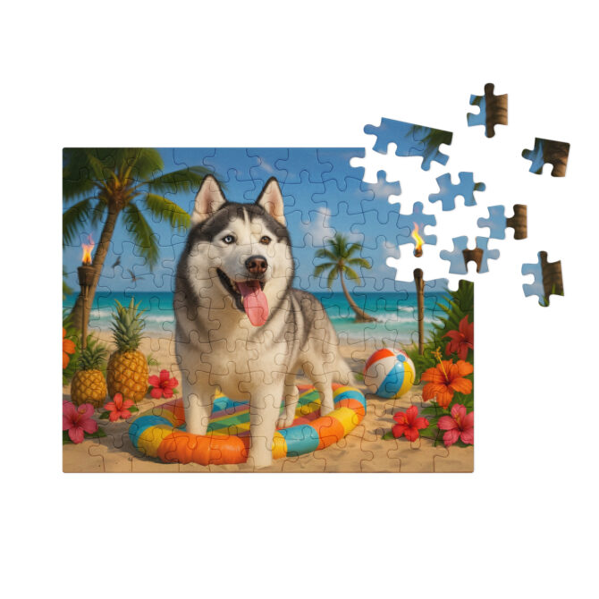 Island Adventure Custom Pet Puzzle – Personalized Pet Jigsaw Gift - Image 3
