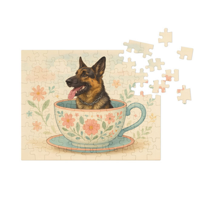 Custom Pet Puzzle – “Pet in a Teacup” | Unique Personalized Jigsaw Gift - Image 3
