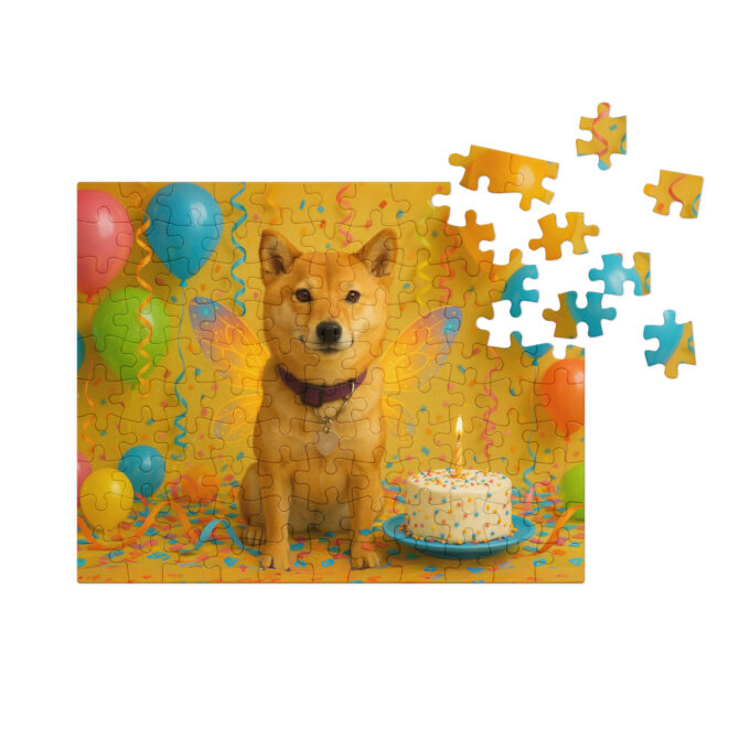 Custom Pet Puzzle – Pet’s Birthday Party Design | Personalized Jigsaw - Image 3
