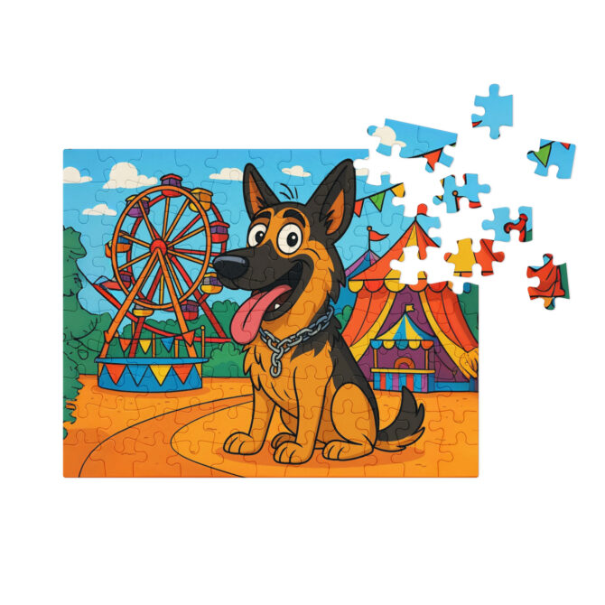 Custom Pet Puzzle – Cartoon Carnival | Unique Pet Jigsaw with Your Pet’s Portrait - Image 3