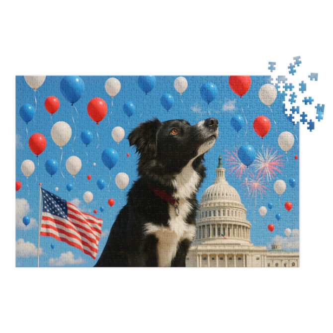Freedom Sky Custom Pet Puzzle – Personalized Jigsaw Puzzle with Your Pet - Image 2