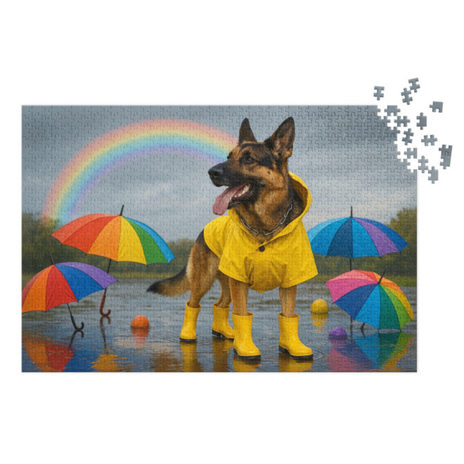 Rainy Day Fun Custom Pet Puzzle – Personalized Jigsaw with Your Pet - Image 2