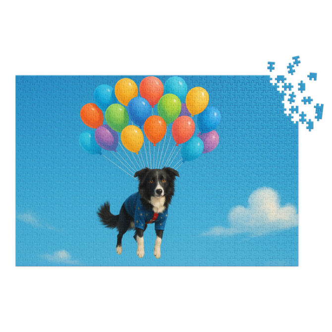 Balloon Ride Adventure – Custom Pet Puzzle with Your Pet’s Photo - Image 2