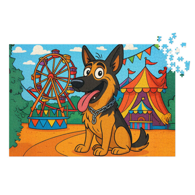 Custom Pet Puzzle – Cartoon Carnival | Unique Pet Jigsaw with Your Pet’s Portrait - Image 2