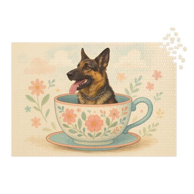 Custom Pet Puzzle – “Pet in a Teacup” | Unique Personalized Jigsaw Gift - Image 4