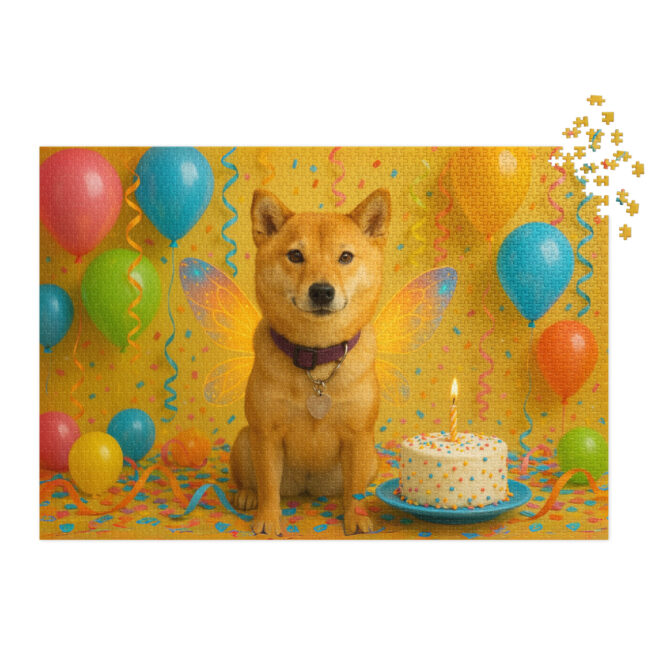Custom Pet Puzzle – Pet’s Birthday Party Design | Personalized Jigsaw - Image 4