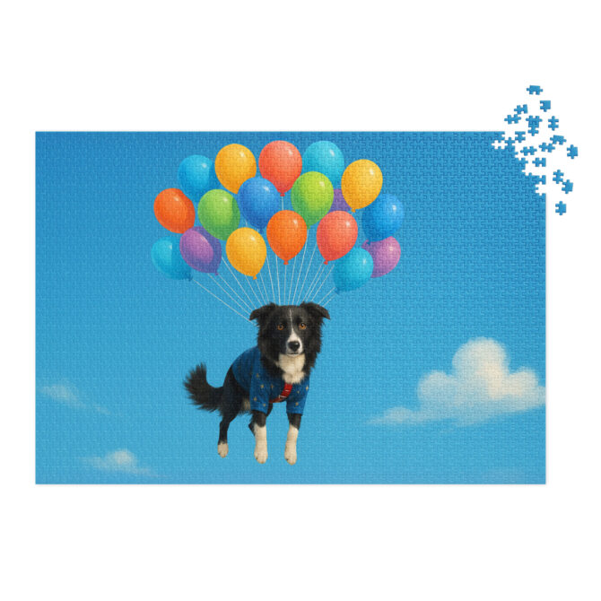 Balloon Ride Adventure – Custom Pet Puzzle with Your Pet’s Photo - Image 4