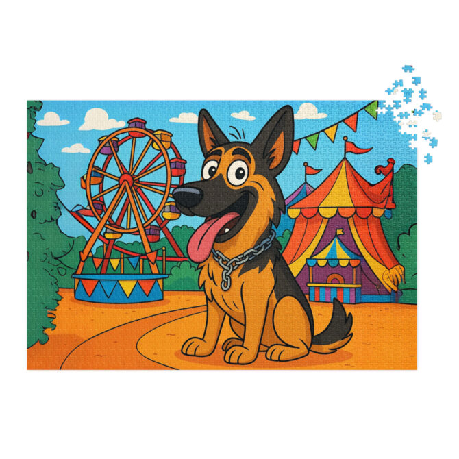 Custom Pet Puzzle – Cartoon Carnival | Unique Pet Jigsaw with Your Pet’s Portrait - Image 4