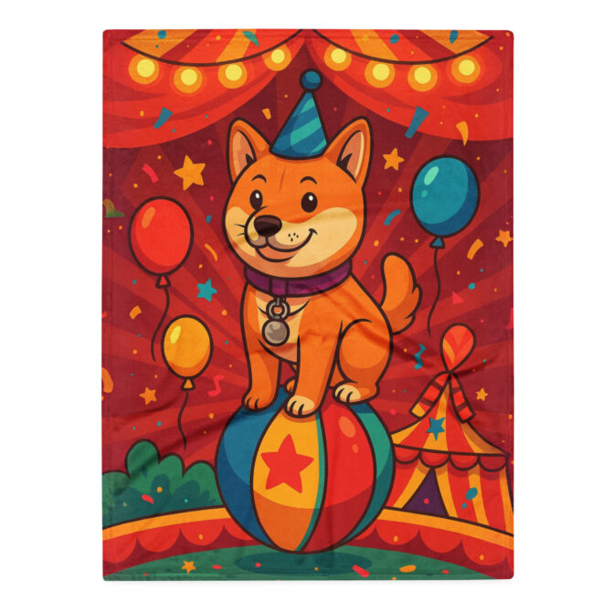 Circus Star Pet Blanket – Custom Pet Throw for Cozy Home Décor & Gifts - Image 3