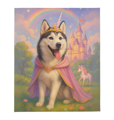 Fairy Tale Adventure Custom Pet Blanket – Personalized Pet Throw