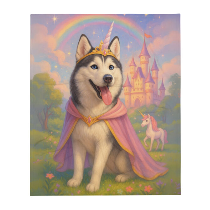 Fairy Tale Adventure Custom Pet Blanket – Personalized Pet Throw