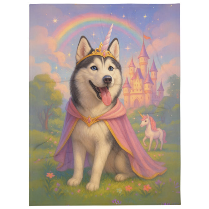 Fairy Tale Adventure Custom Pet Blanket – Personalized Pet Throw - Image 2