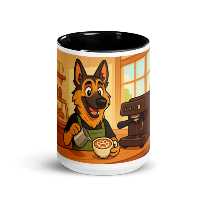 Brew-tiful Morning Custom Pet Mug – Your Pet as a Barista - Image 3