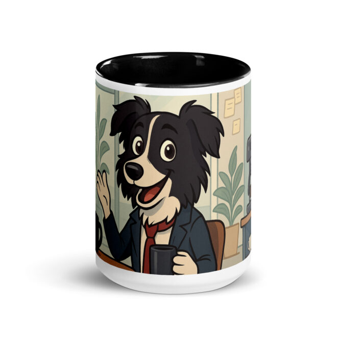 Custom "Corporate Clawfee Break" Pet Coffee Mug – Personalized Artwork