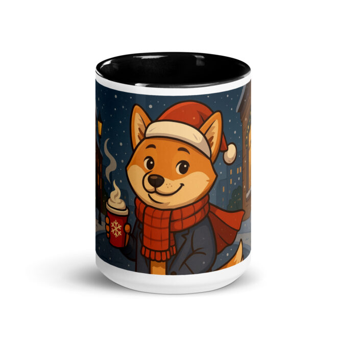 Santa Paws Needs Coffee – Custom Pet Christmas Mug - Image 3