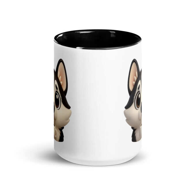 Custom "Puppy Eyes" 3D Cartoon Pet Mug – Personalized Animal Coffee Cup - Image 3