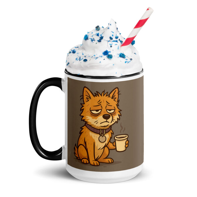 Custom "Before Coffee / After Coffee" Pet Mug – Funny Mood Change Design - Image 2