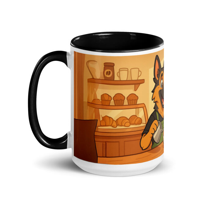 Brew-tiful Morning Custom Pet Mug – Your Pet as a Barista - Image 4
