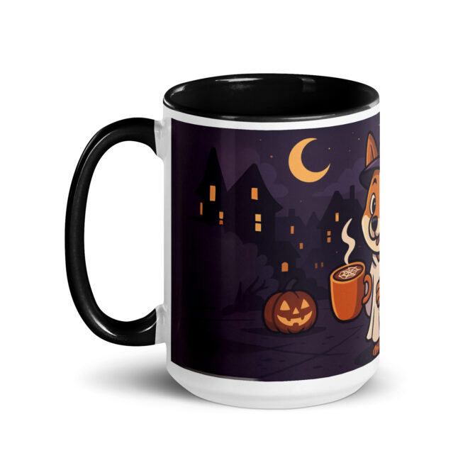 Creepin’ It Real Custom Pet Mug – Your Pet in a Fun Halloween Costume - Image 3