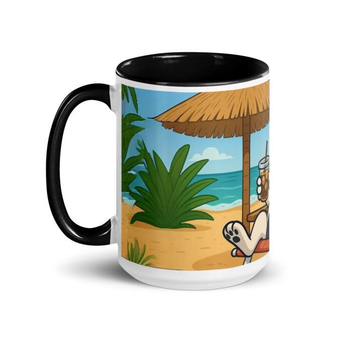 Custom Pet Iced Coffee Beach Mug – Personalized Summer Gift - Image 4