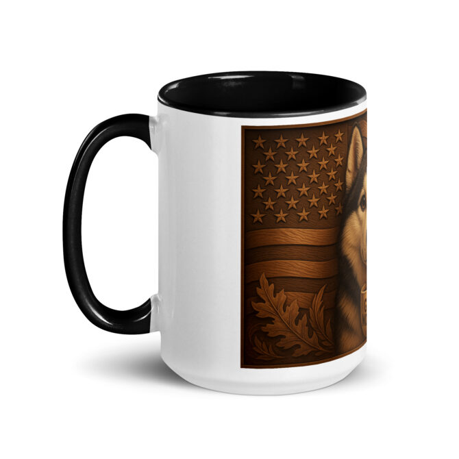 Custom Star-Spangled Pet Pride Mug – Personalized Patriotic Pet Artwork - Image 3