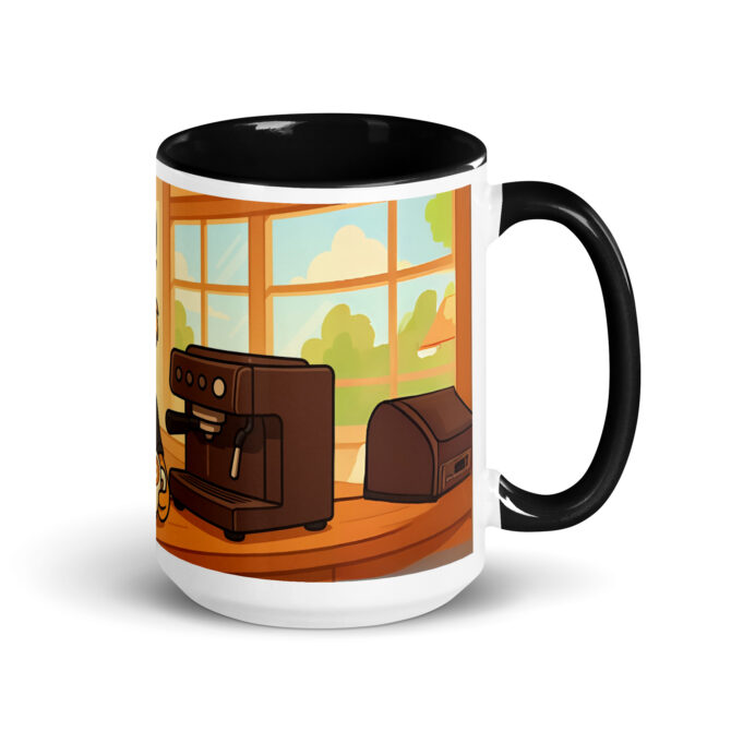 Brew-tiful Morning Custom Pet Mug – Your Pet as a Barista - Image 2