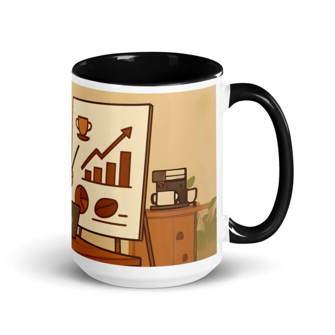 Team Meeting Fuel – Custom Pet Coffee Mug | Personalized Cartoon Artwork - Image 2