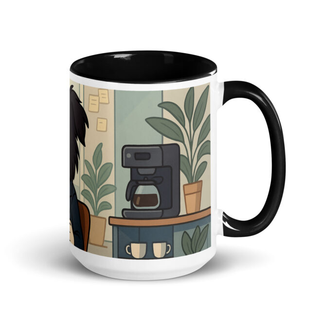 Custom "Corporate Clawfee Break" Pet Coffee Mug – Personalized Artwork - Image 2