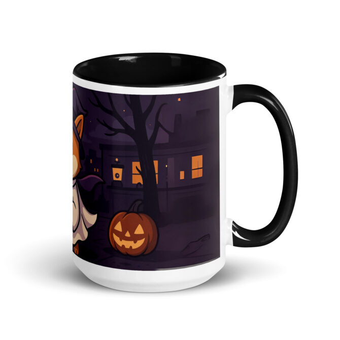 Creepin’ It Real Custom Pet Mug – Your Pet in a Fun Halloween Costume - Image 2