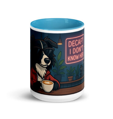 Custom “Decaf? I Don’t Know Her” Sassy Pet Mug – Personalized Coffee Cup with Your Pet