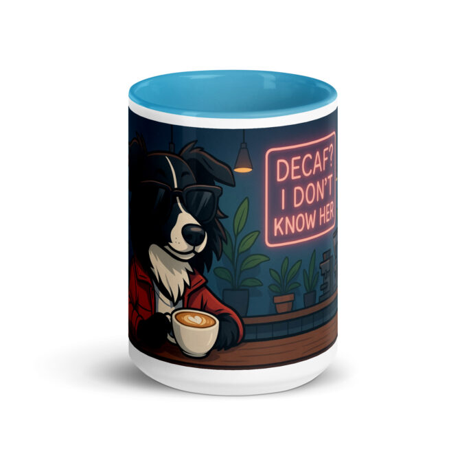 Custom “Decaf? I Don’t Know Her” Sassy Pet Mug – Personalized Coffee Cup with Your Pet