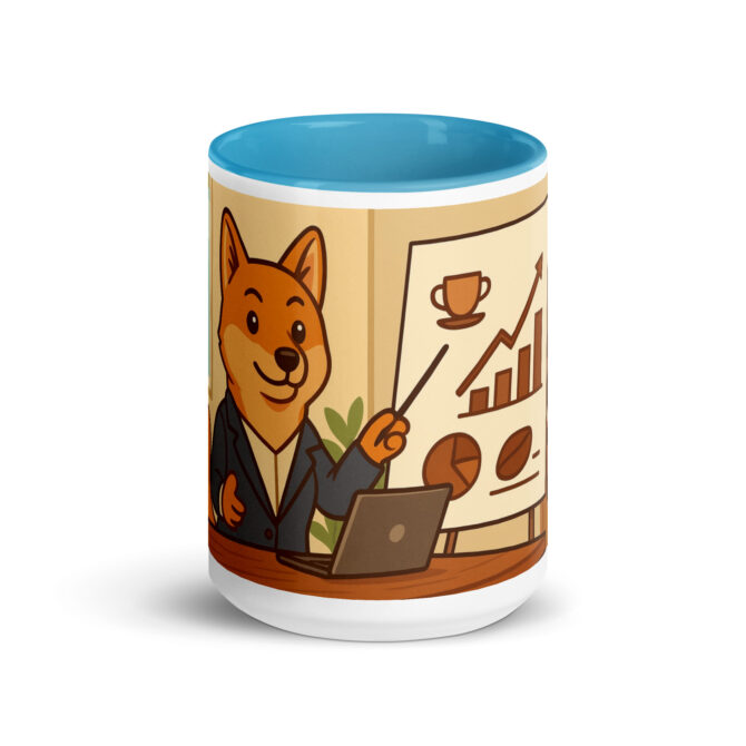 Team Meeting Fuel – Custom Pet Coffee Mug | Personalized Cartoon Artwork