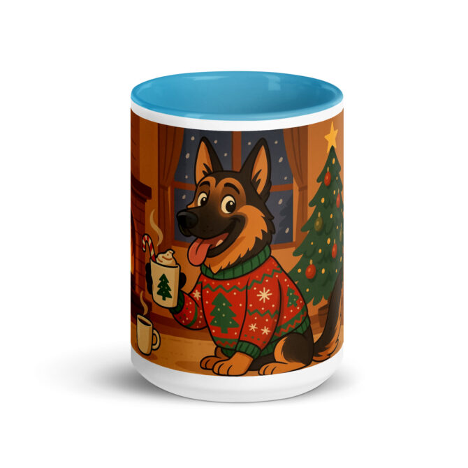 Merry & Caffeinated – Custom Ugly Sweater Pet Mug - Image 8