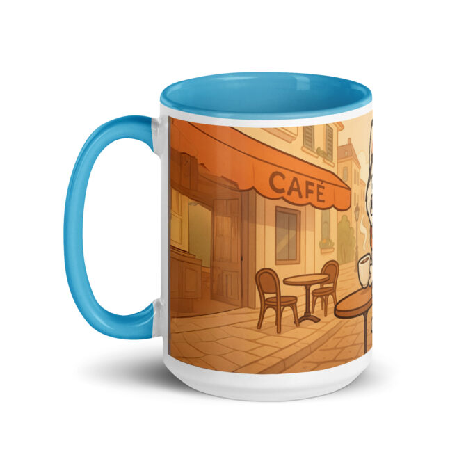 Pawffee Time – Custom Pet Paris Café Mug | Personalized Coffee Cup - Image 9